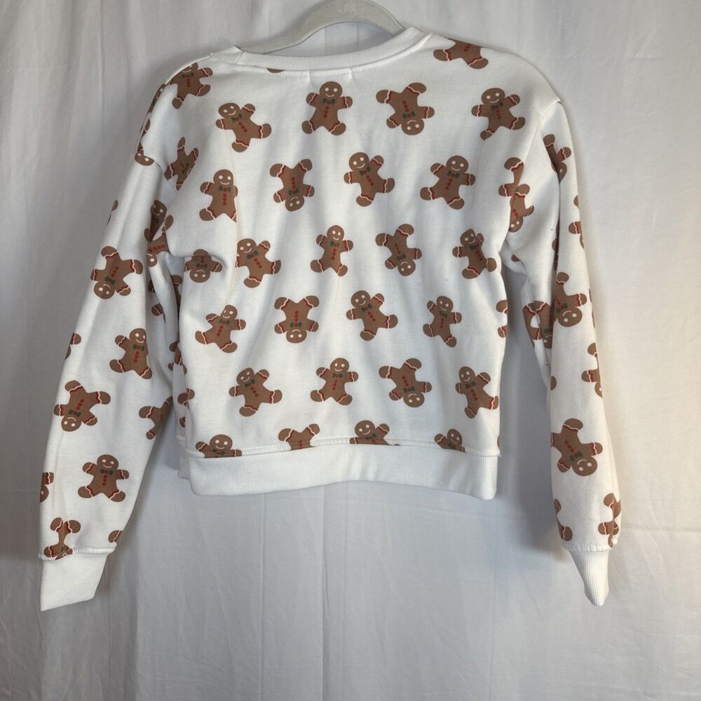 better together Gingerbread Man Sweatshirt Size Small Preowned - Picture 15 of 15